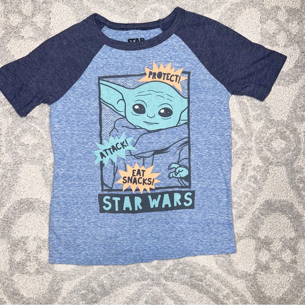 Jumping Beans Baby Yoda Graphic Tee